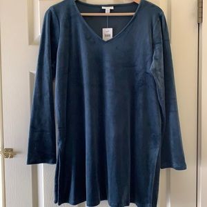 J. Jill velour tunic